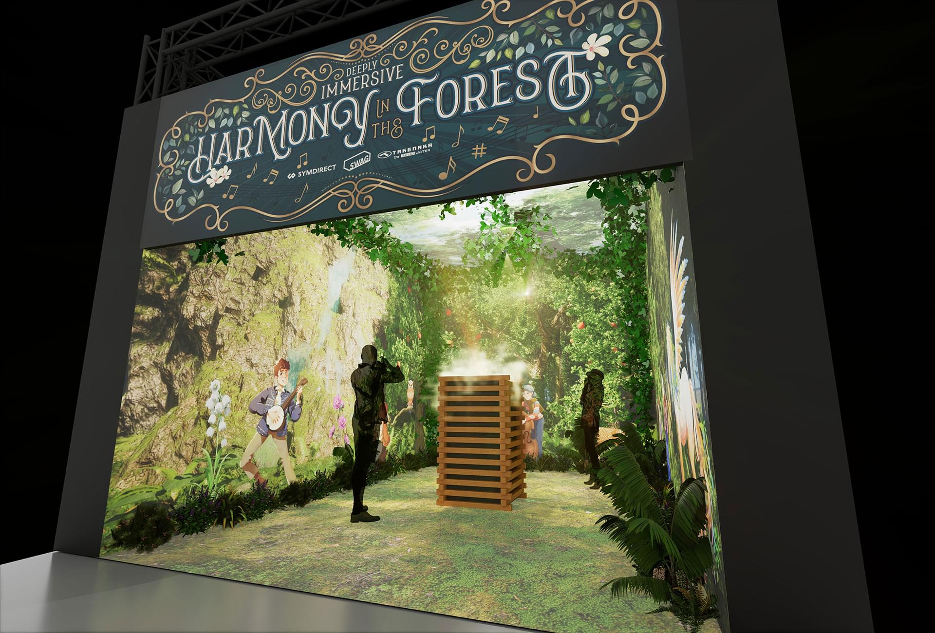 Harmony in the Forest ブース入口イメージ