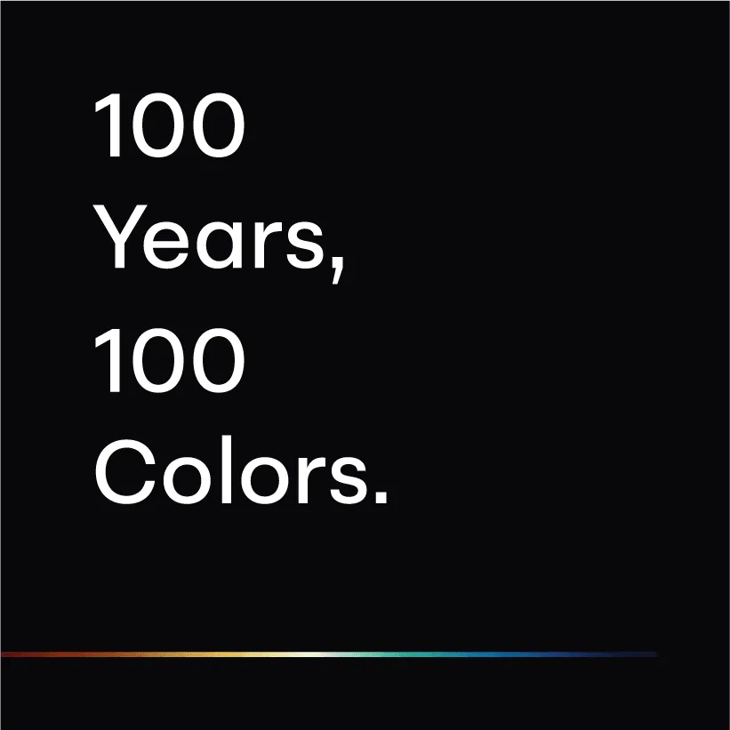 100 Years, <br> 100 Colors