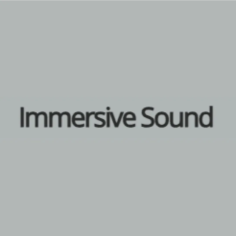 Immersive Sound