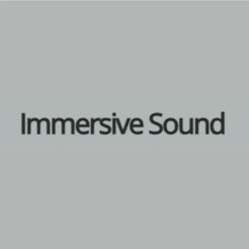 Immersive Sound